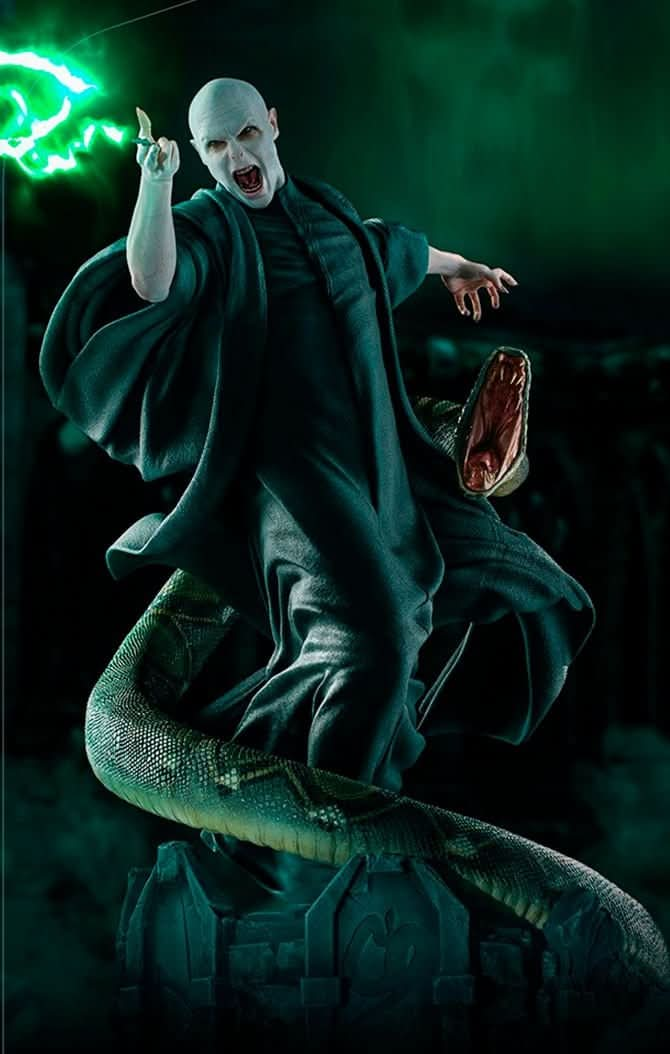 Statue Voldemort and Nagini - Harry Potter - Legacy Replica 1/4 - Iron Studios