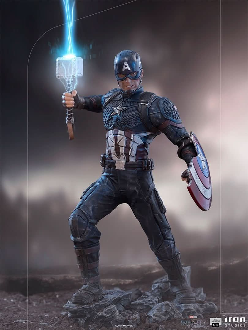 Statue Captain America Ultimate - The Infinity Saga - Art Scale 1/10 - Iron Studios