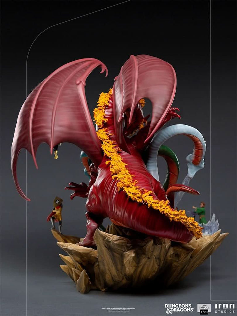 Statue Tiamat Battle Diorama - Dungeons and Dragons - Demi Art 1/20 - Iron Studios