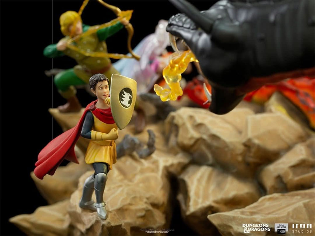 Statue Tiamat Battle Diorama - Dungeons and Dragons - Demi Art 1/20 - Iron Studios