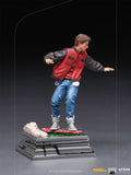 Statue Marty McFly on Hoverboard - Back to the Future - Art Scale 1/10 - Iron Studios