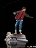 Statue Marty McFly on Hoverboard - Back to the Future - Art Scale 1/10 - Iron Studios