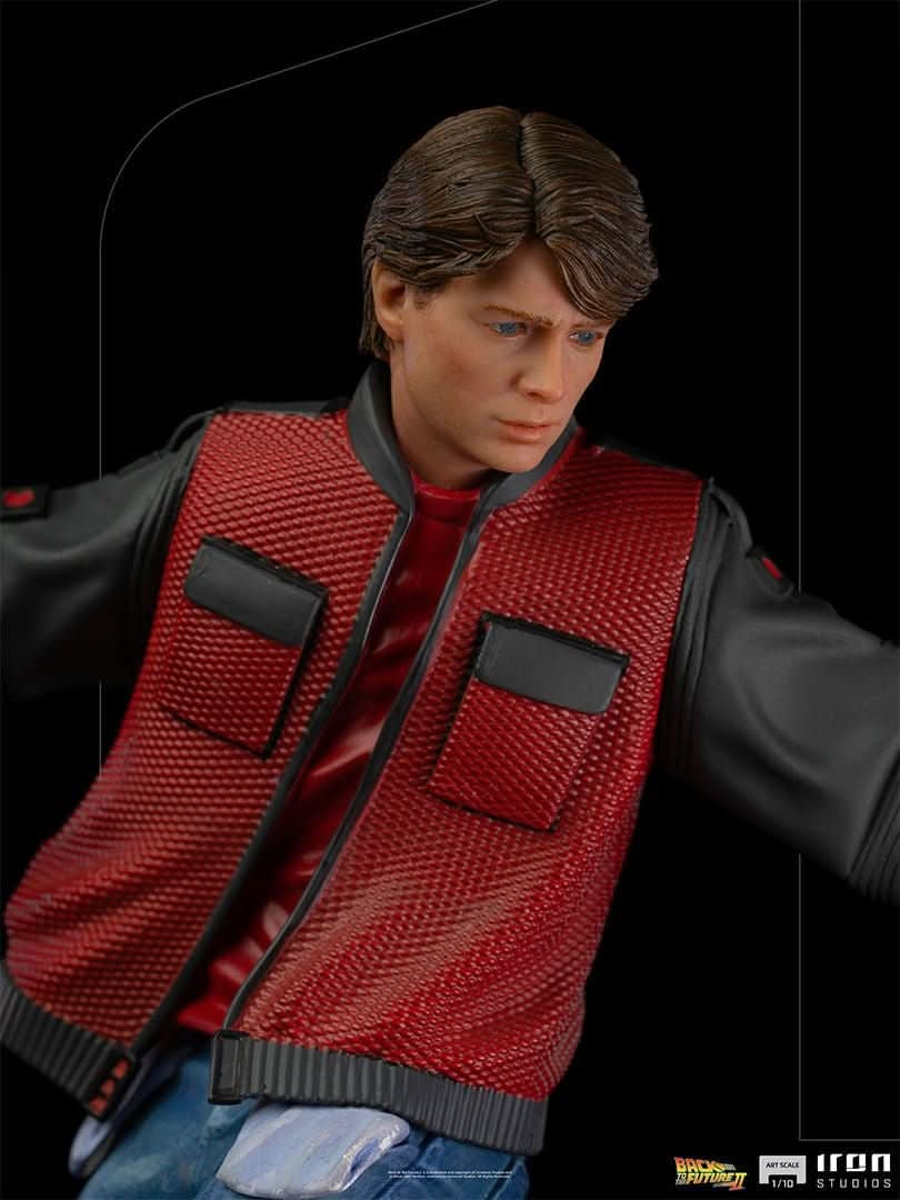 Statue Marty McFly on Hoverboard - Back to the Future - Art Scale 1/10 - Iron Studios