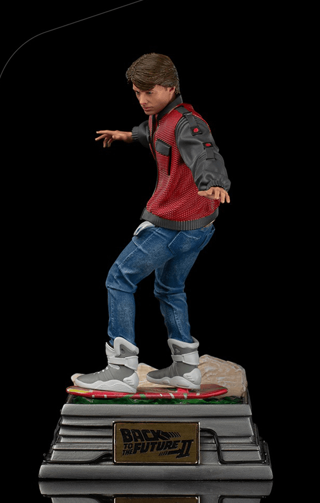 Marty Mcfly on Hoverboard - Back to the Future - Art Scale 1/10 - Iron Studios