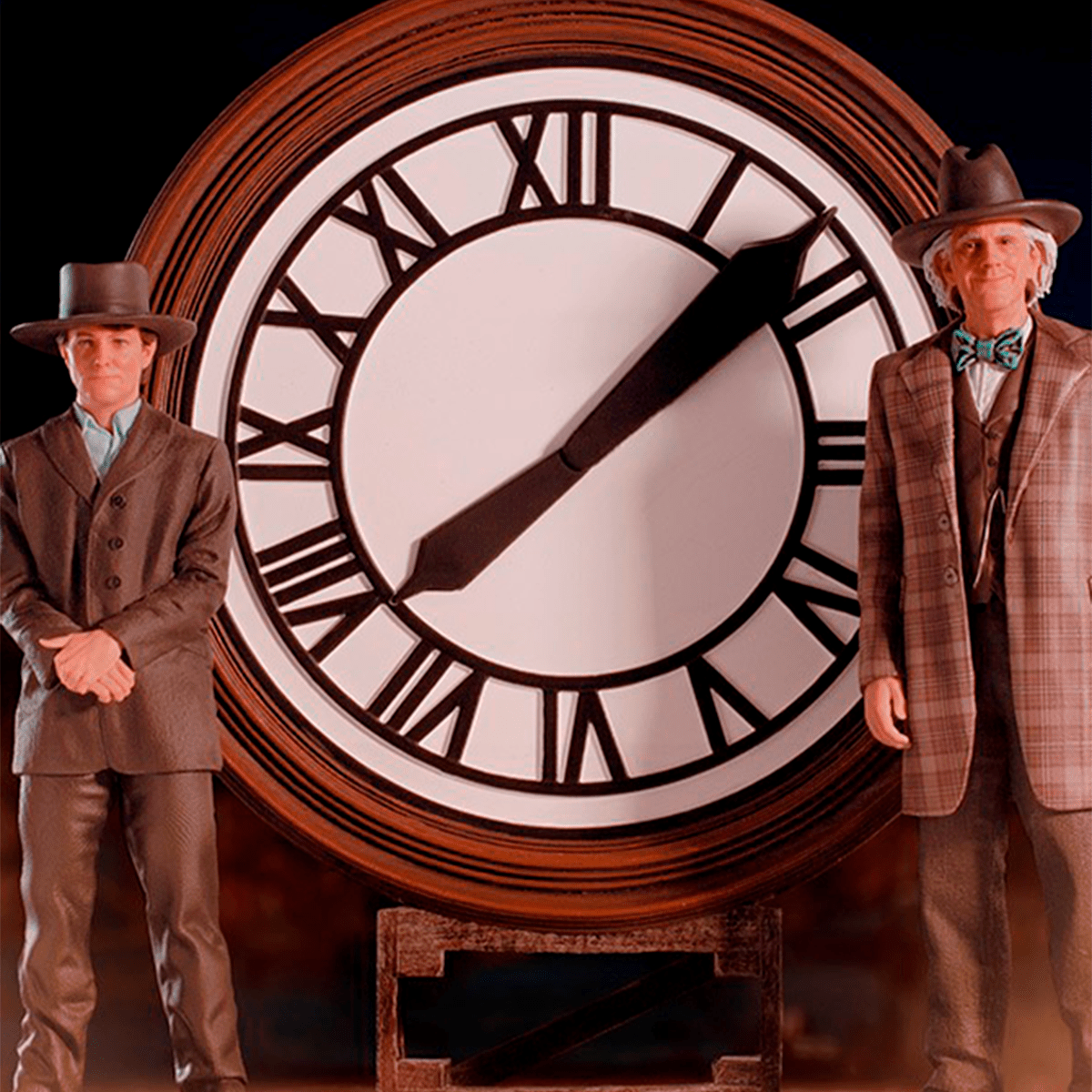 Statue Marty and Doc at the Clock - Back to the Future - Art Scale 1/10 - Iron Studios