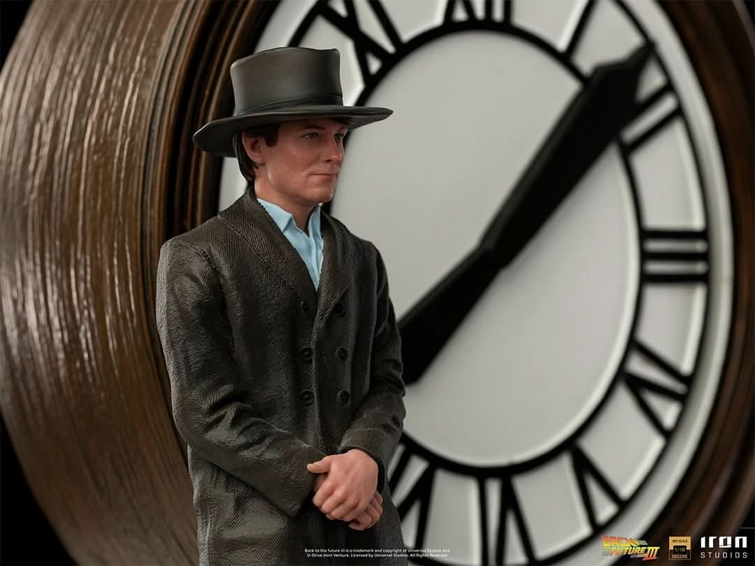 Statue Marty and Doc at the Clock - Back to the Future - Art Scale 1/10 - Iron Studios