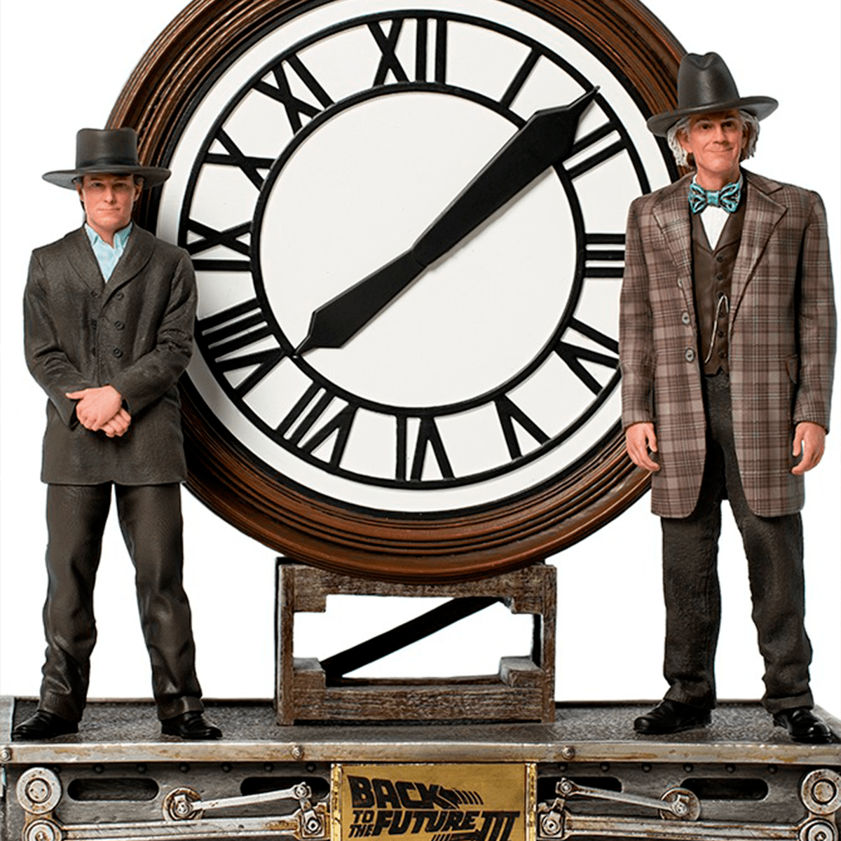 Statue Marty and Doc at the Clock - Back to the Future - Art Scale 1/10 - Iron Studios