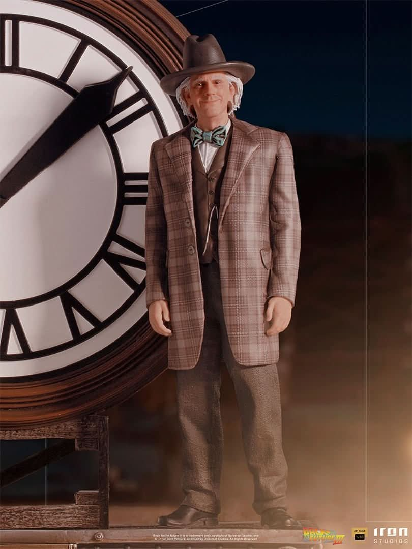 Statue Marty and Doc at the Clock - Back to the Future - Art Scale 1/10 - Iron Studios