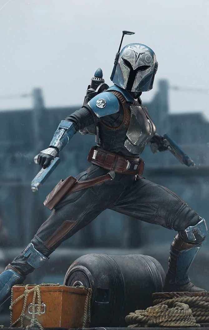 Statue Bo - Katan Kryze - The Mandalorian - Art Scale 1/10 - Iron Studios