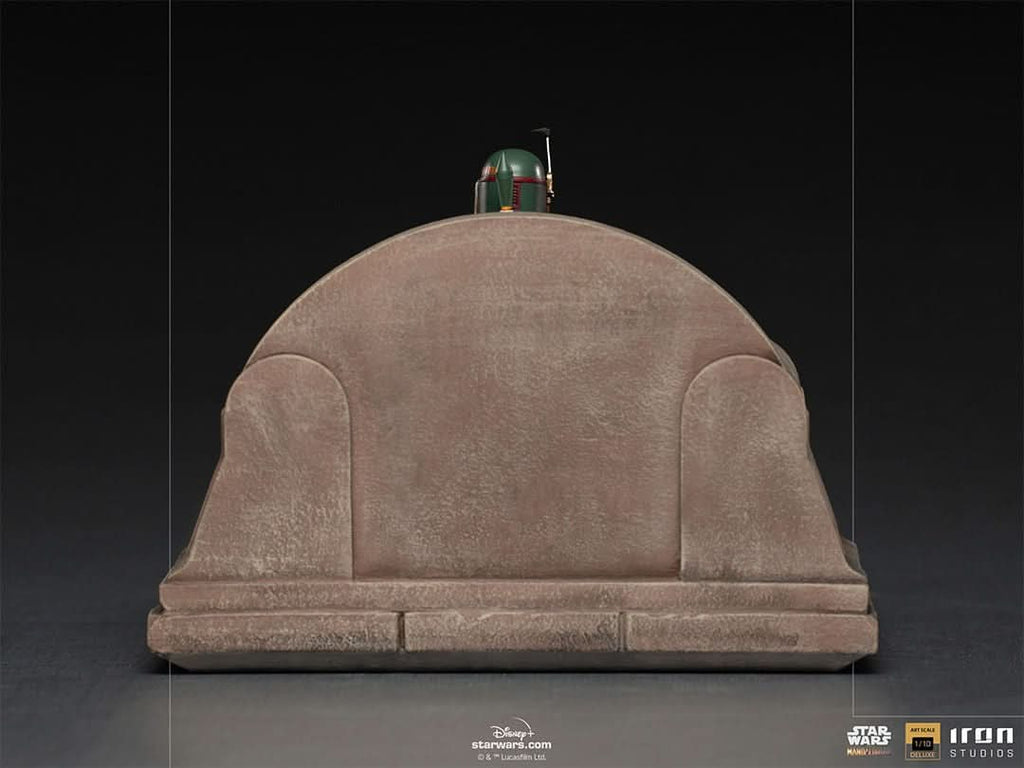 Boba Fett on Throne - Star Wars: The Mandalorian - Art Scale 1/10 - Iron Studios