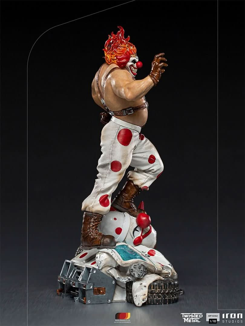 Statue Sweet Tooth Needles Kane - Twisted Metal - Art Scale 1/10 - Iron Studios