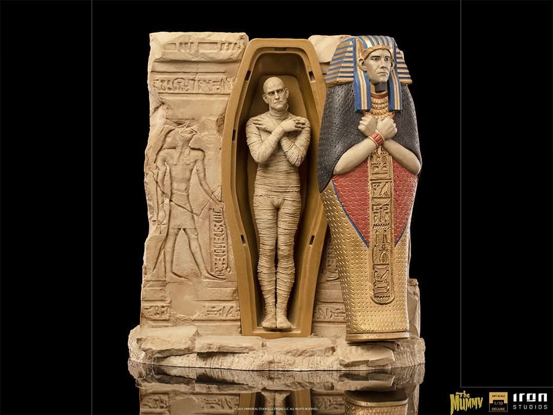 Statue The Mummy Deluxe - Universal Monsters - Art Scale 1/10 - Iron Studios