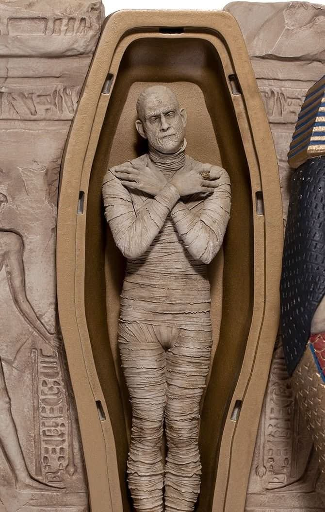 Statue The Mummy Deluxe - Universal Monsters - Art Scale 1/10 - Iron Studios