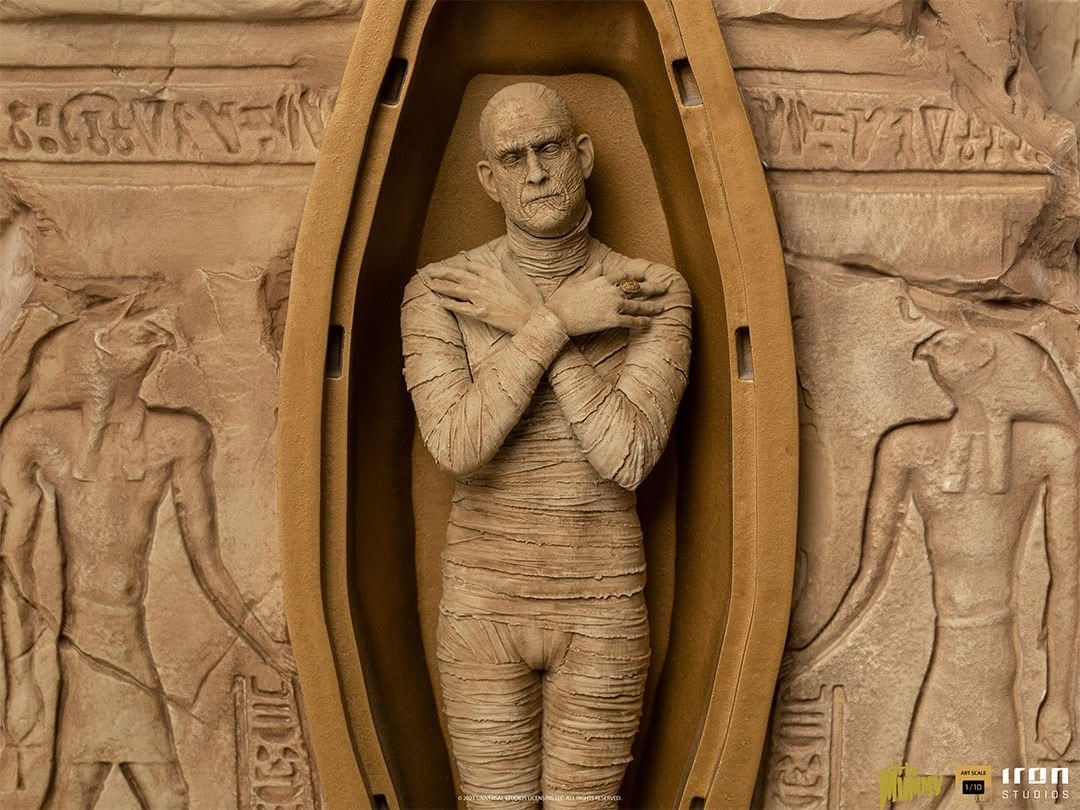 Statue The Mummy Deluxe - Universal Monsters - Art Scale 1/10 - Iron Studios