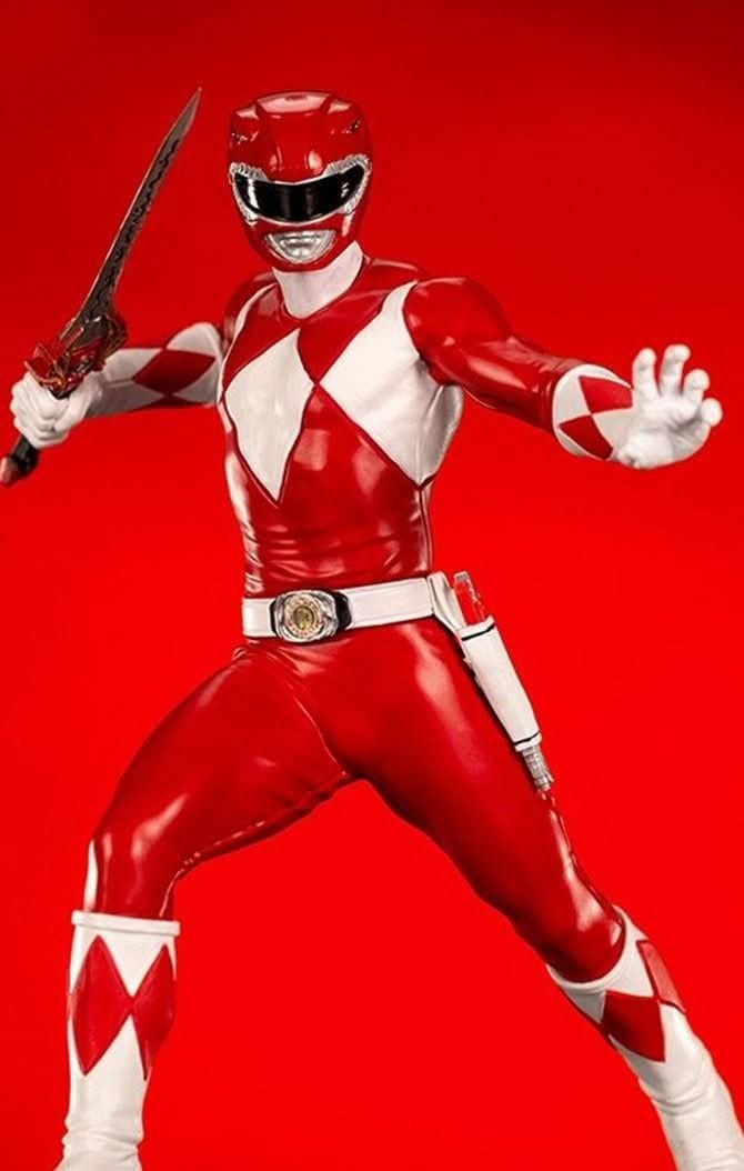 Statue Red Ranger - Mighty Morphin Power Rangers - Art Scale 1/10 - Iron Studios