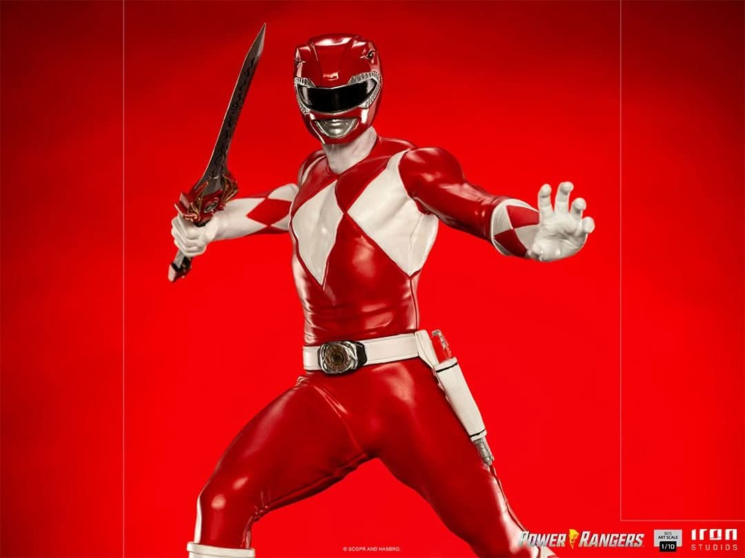 Statue Red Ranger - Mighty Morphin Power Rangers - Art Scale 1/10 - Iron Studios