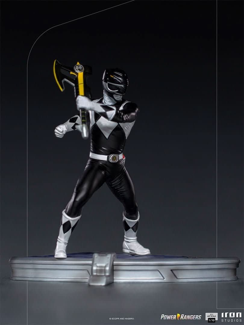 Statue Black Ranger - Mighty Morphin Power Rangers - Art Scale 1/10 - Iron Studios