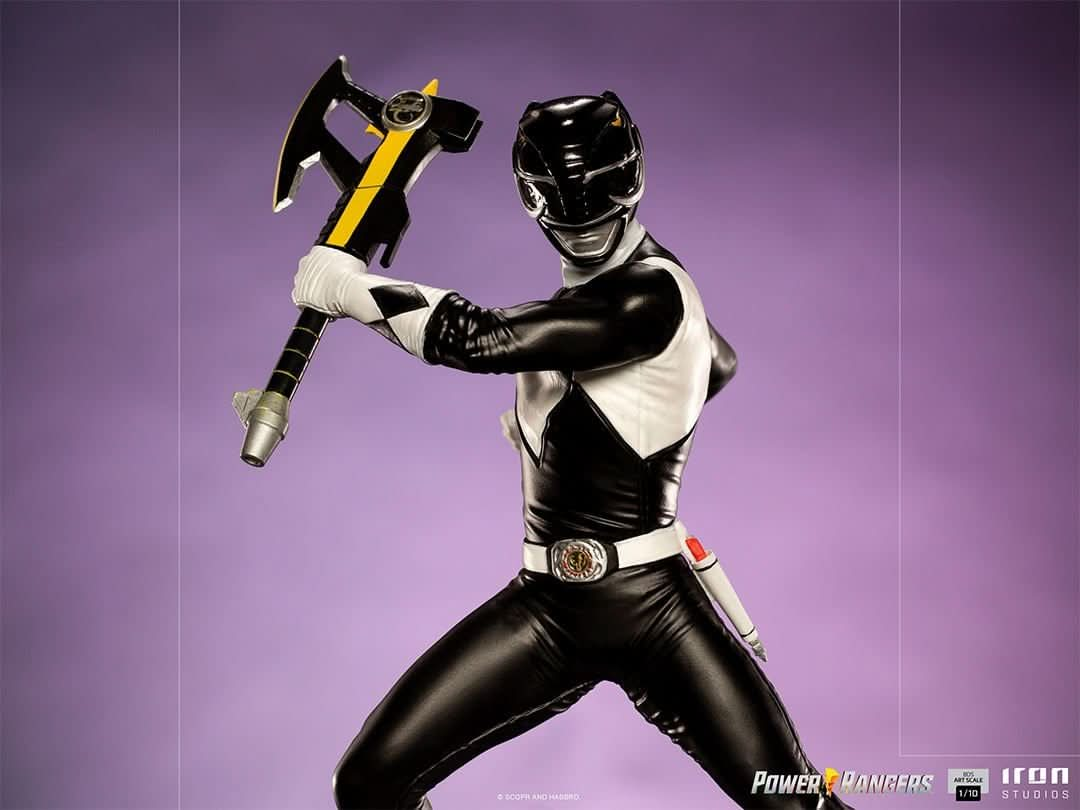 Statue Black Ranger - Mighty Morphin Power Rangers - Art Scale 1/10 - Iron Studios