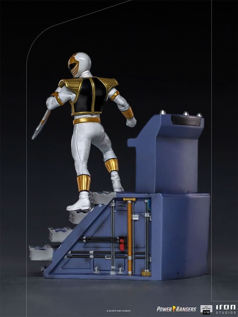 Statue White Ranger - Mighty Morphin Power Rangers - BDS Art Scale 1/1 ...