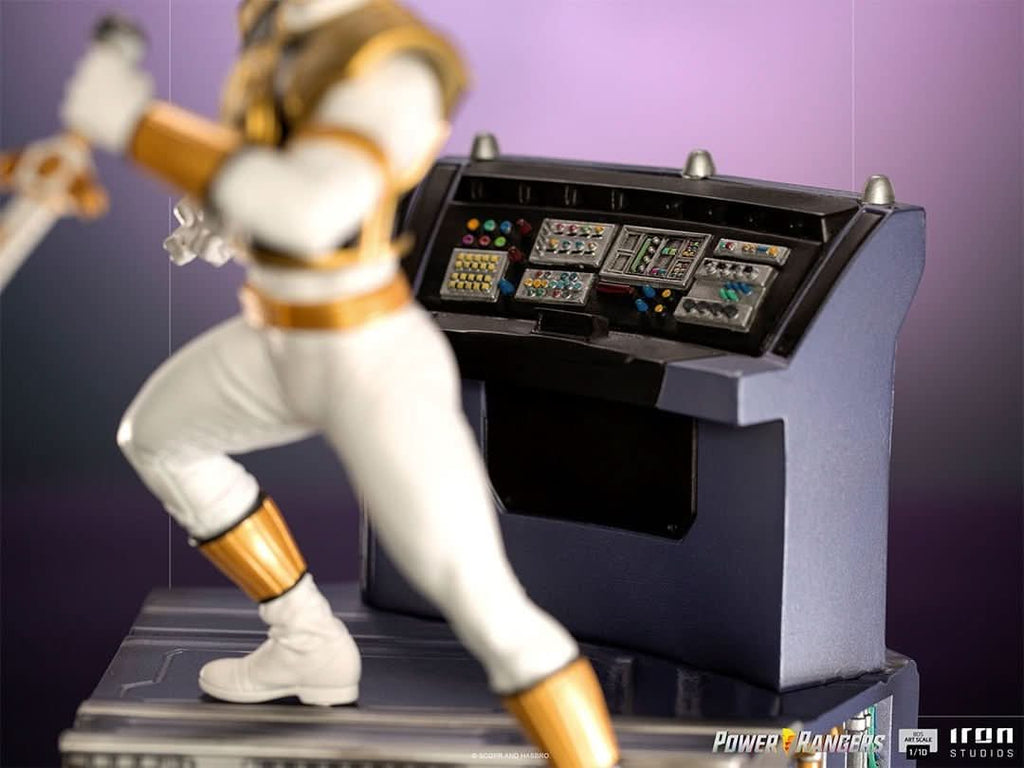 Statue White Ranger - Mighty Morphin Power Rangers - BDS Art Scale 1/10 - Iron Studios