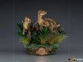 Statue Just The Two Raptors Deluxe - Jurassic Park - Art Scale 1/10 - Iron Studios