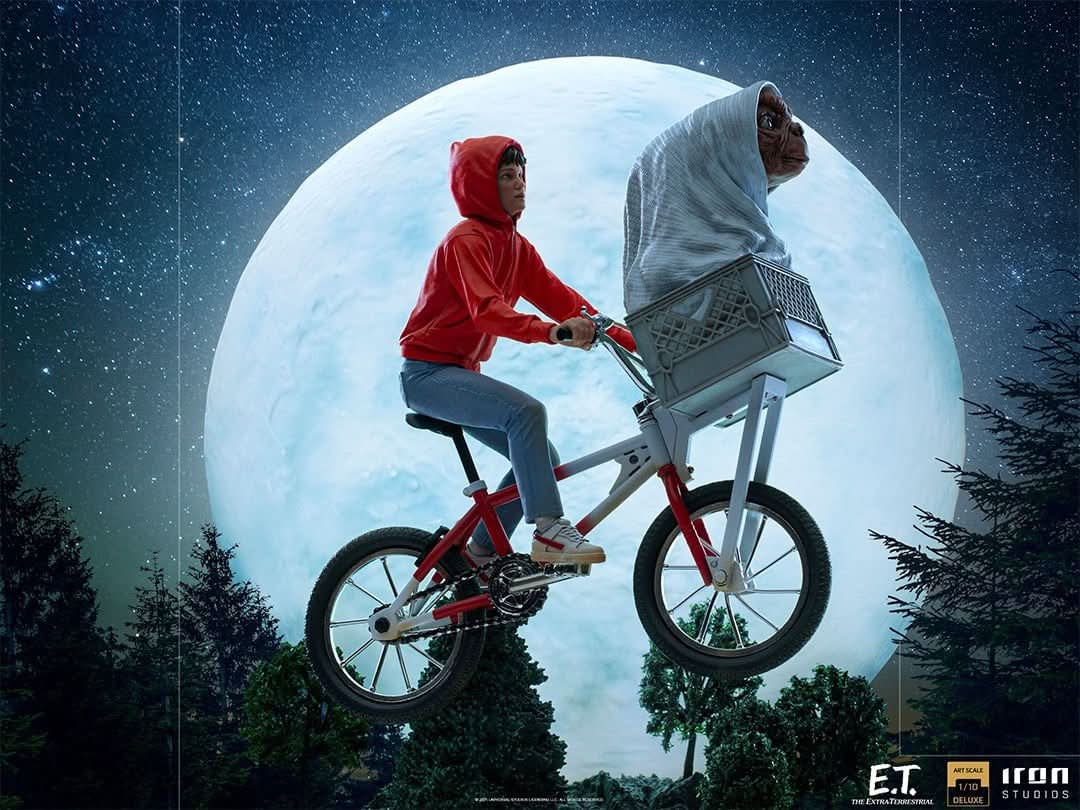 Statue E.T. & Elliot Deluxe - E.T. - Art Scale 1/10 - Iron Studios