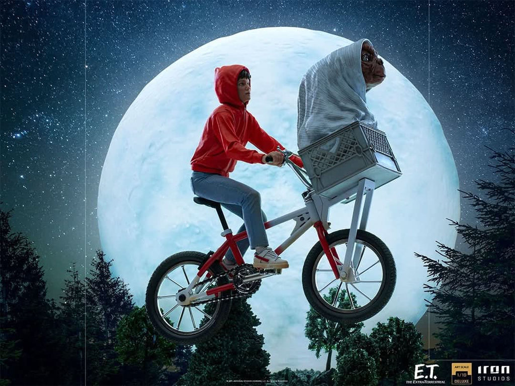 E.T. & Elliot Deluxe - E.T. The Extra-Terrestrial - Art Scale 1/10 - Iron Studios