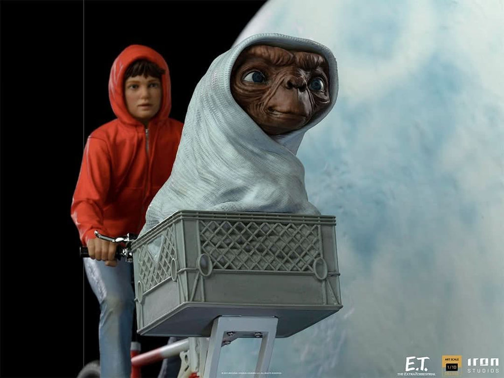 E.T. & Elliot Deluxe - E.T. The Extra-Terrestrial - Art Scale 1/10 - Iron Studios