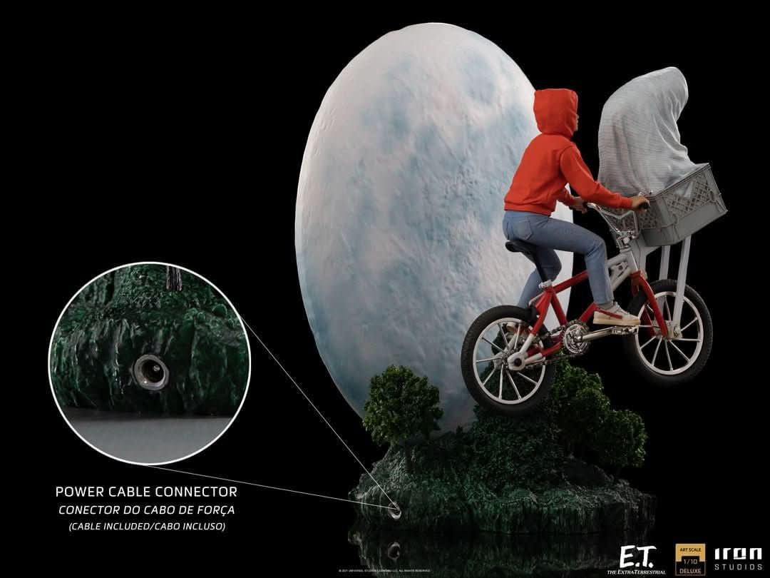 Statue E.T. & Elliot Deluxe - E.T. - Art Scale 1/10 - Iron Studios