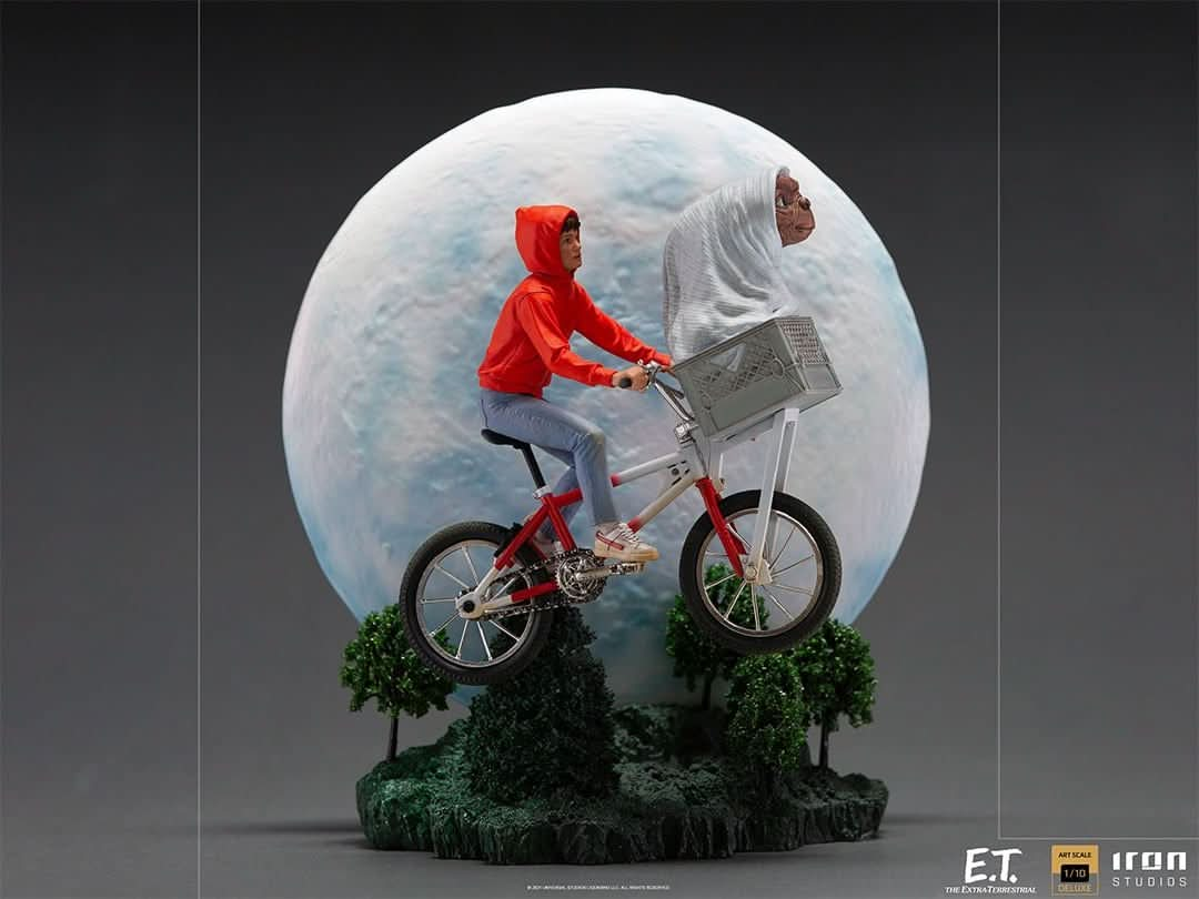 Statue E.T. & Elliot Deluxe - E.T. - Art Scale 1/10 - Iron Studios