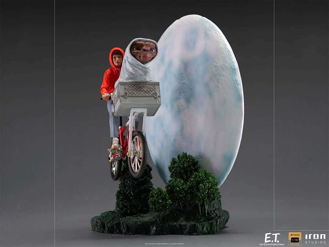 Statue E.T. & Elliot Deluxe - E.T. - Art Scale 1/10 - Iron Studios