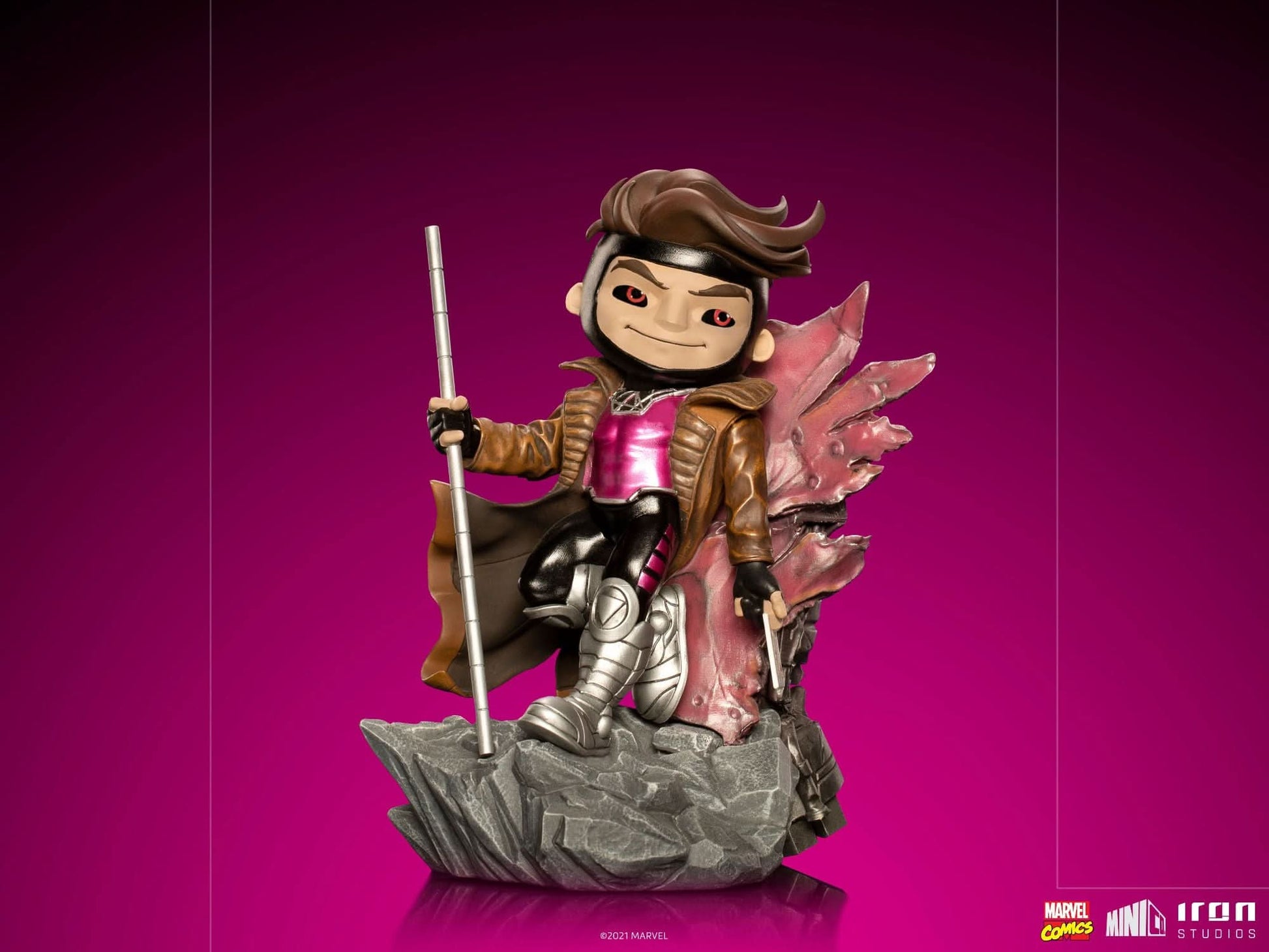 Statue Gambit - X - Men - MiniCo - Iron Studios