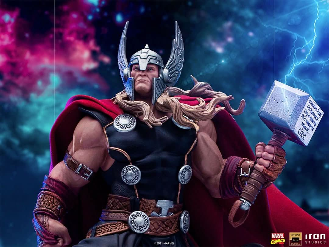 Statue Thor Unleashed Deluxe - Marvel Comics - Art Scale 1/10 - Iron Studios