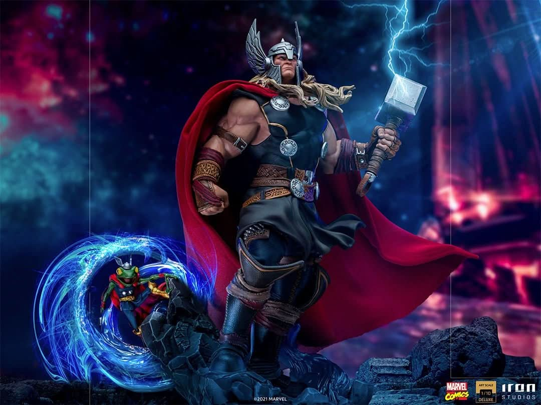 Statue Thor Unleashed Deluxe - Marvel Comics - Art Scale 1/10 - Iron Studios