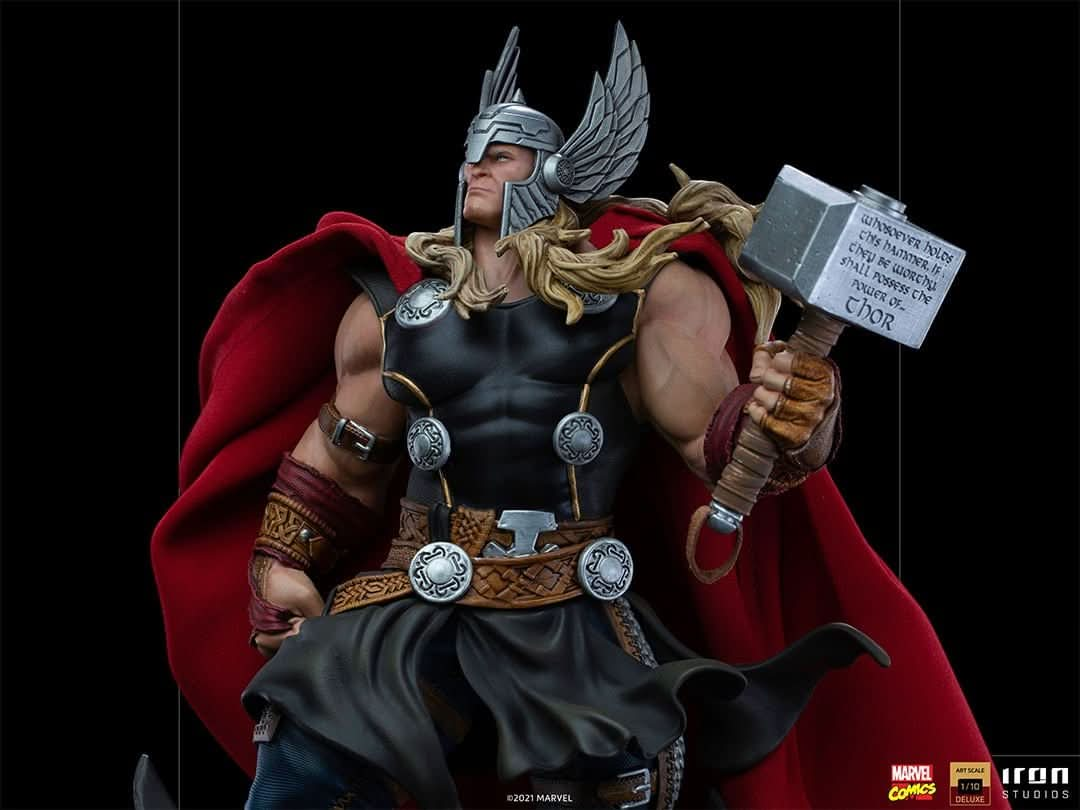 Statue Thor Unleashed Deluxe - Marvel Comics - Art Scale 1/10 - Iron Studios