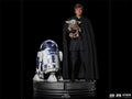 Statue Luke Skywalker, R2 - D2 and Grogu - The Mandalorian - Legacy Replica 1/4 - Iron Studios