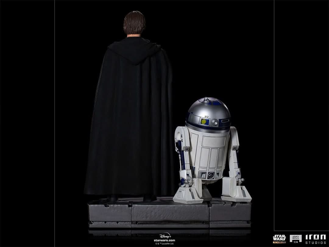 Statue Luke Skywalker, R2 - D2 and Grogu - The Mandalorian - Legacy Replica 1/4 - Iron Studios