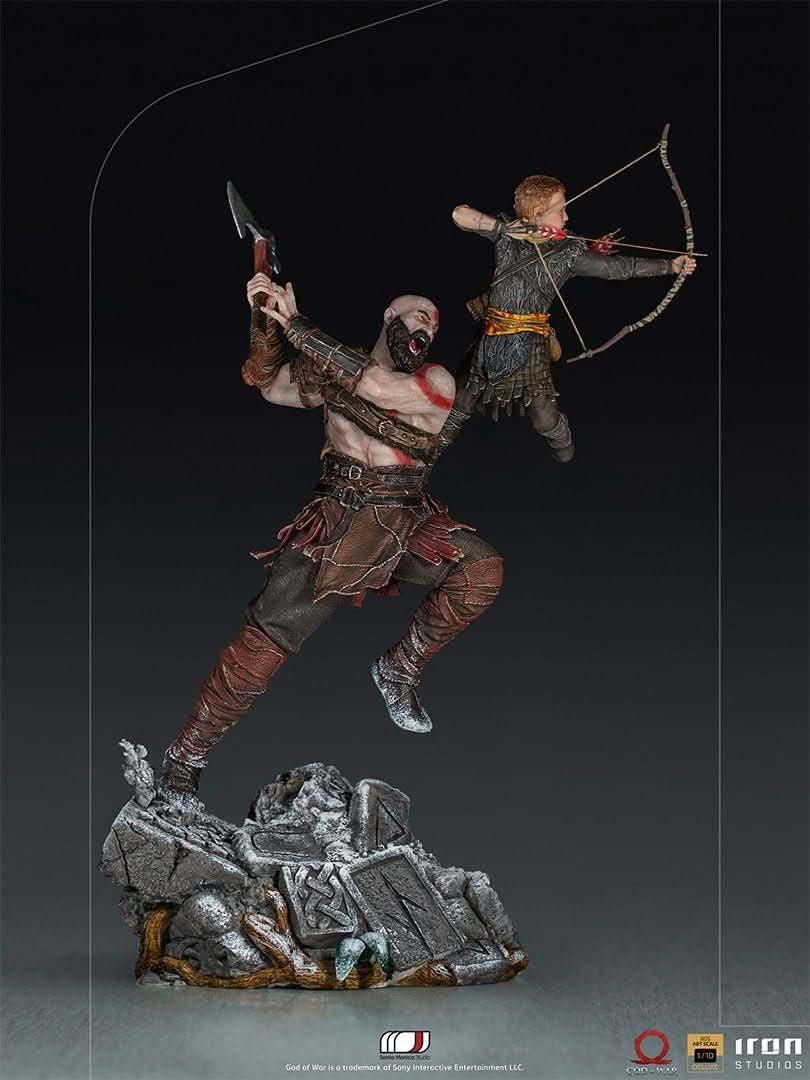 Statue Kratos and Atreus - God of War - Art Scale 1/10 - Iron Studios