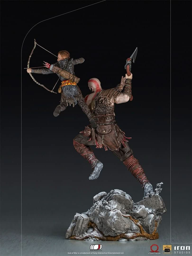 Statue Kratos and Atreus - God of War - Art Scale 1/10 - Iron Studios