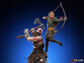 Statue Kratos and Atreus - God of War - Art Scale 1/10 - Iron Studios