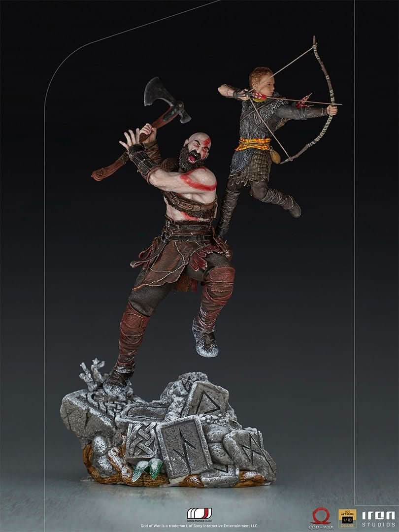 Statue Kratos and Atreus - God of War - Art Scale 1/10 - Iron Studios