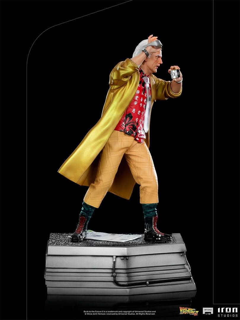 Statue Doctor Brown - Back To The Future II - Art Scale 1/10 - Iron Studios