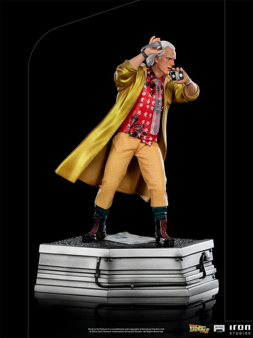 Statue Doctor Brown - Back To The Future II - Art Scale 1/10 - Iron Studios