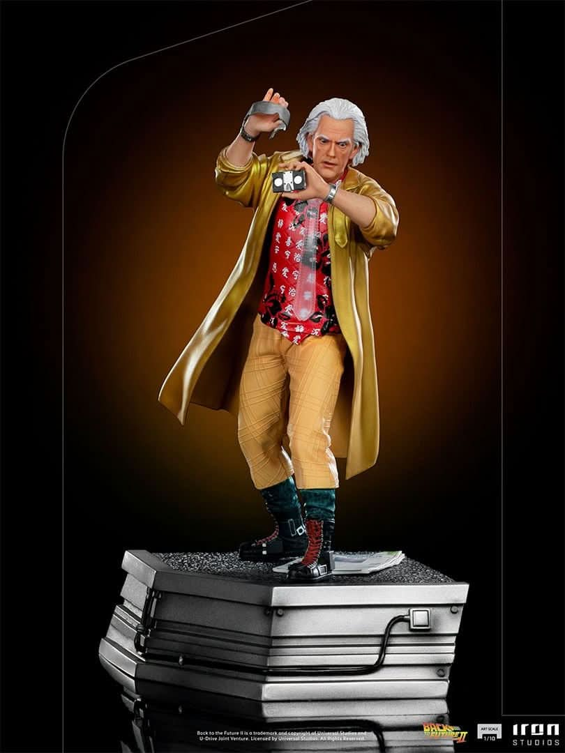 Statue Doctor Brown - Back To The Future II - Art Scale 1/10 - Iron Studios