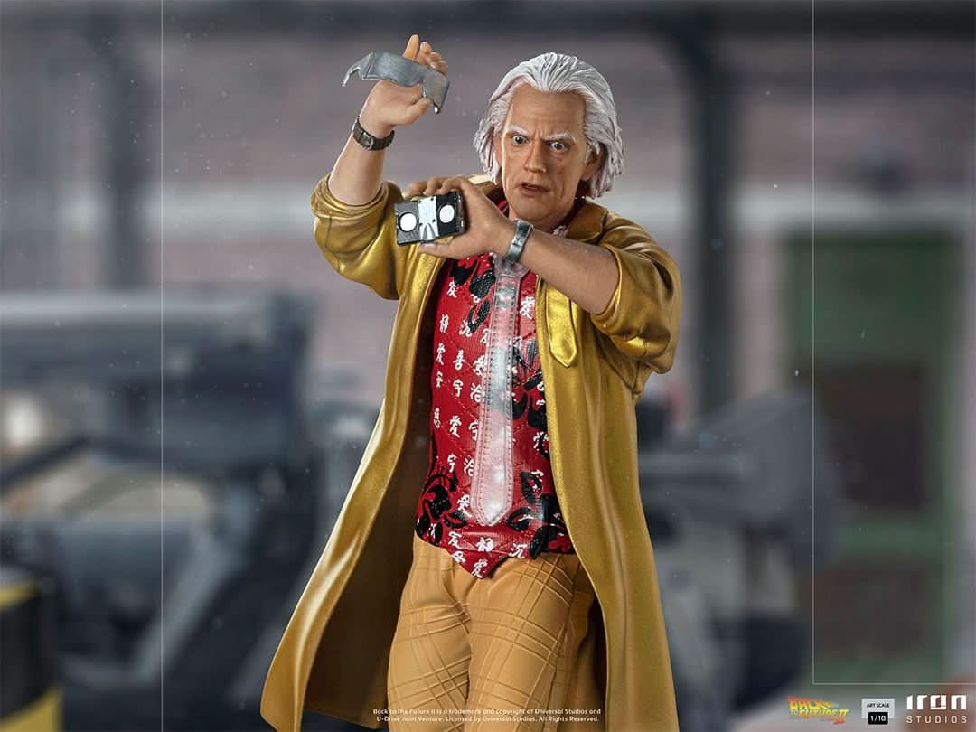 Statue Doctor Brown - Back To The Future II - Art Scale 1/10 - Iron Studios