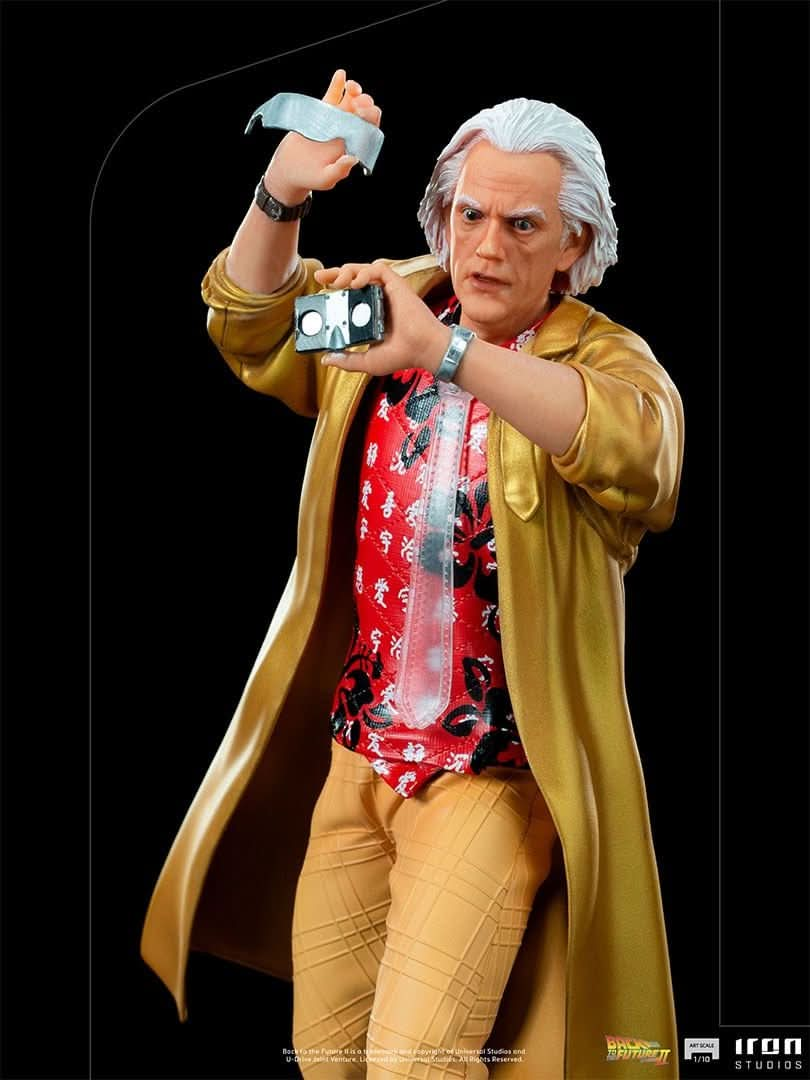 Statue Doctor Brown - Back To The Future II - Art Scale 1/10 - Iron Studios