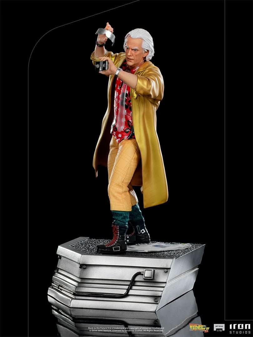 Statue Doctor Brown - Back To The Future II - Art Scale 1/10 - Iron Studios