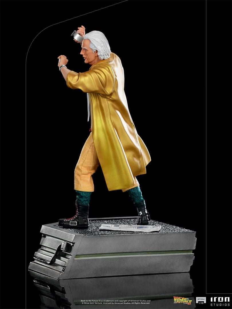 Statue Doctor Brown - Back To The Future II - Art Scale 1/10 - Iron Studios