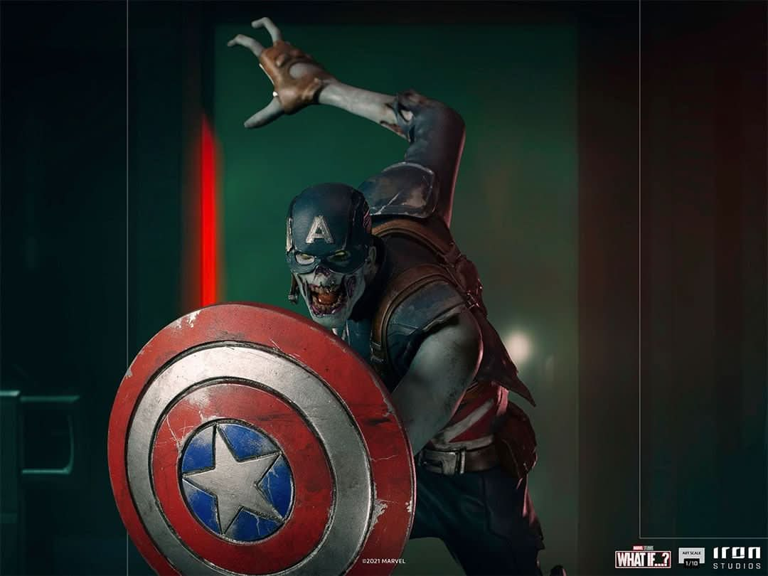 Statue Captain America Zombie - What If...? - Art Scale 1/10 - Iron Studios