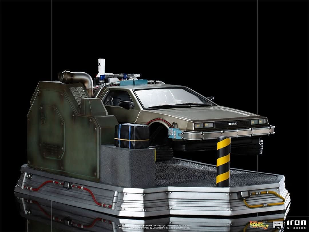 Statue DeLorean - Back To The Future II - Art Scale 1/10 - Iron Studios